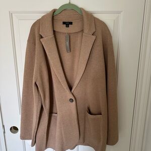 J. Crew Camel Sweater Blazer